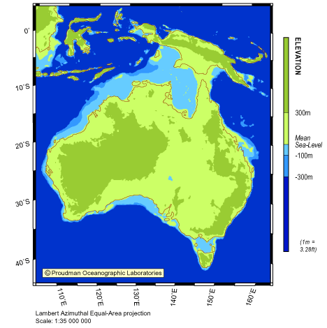 Australia 9,000 BCE